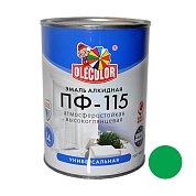 Эмаль алк. ПФ-115 Зеленая&nbsp;&nbsp;1,8кг "Олеколор" 