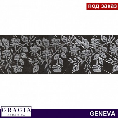 Декор Geneva black decor 01 (250*750)