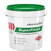 SuperFinish. Полимерная финишная шпатлевка, 18кг (11л). Danogips